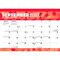 Plato; Large Print | 2027 15.5 x 11 Inch Monthly Desk Pad Calendar | Sticker Sheet; Category:Desk Calendars; Image:4